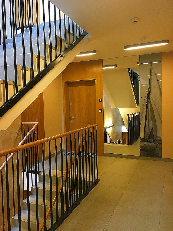 Nadmorski Dwor Wood Apartment Gdańsk Kültér fotó