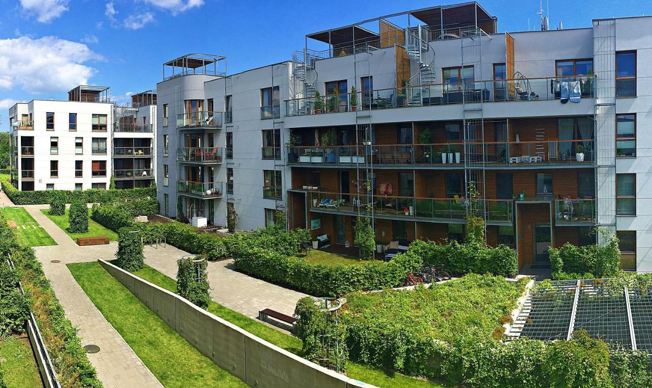 Nadmorski Dwor Wood Apartment Gdańsk Kültér fotó