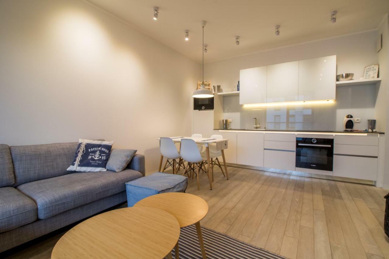 Nadmorski Dwor Wood Apartment Gdańsk Kültér fotó