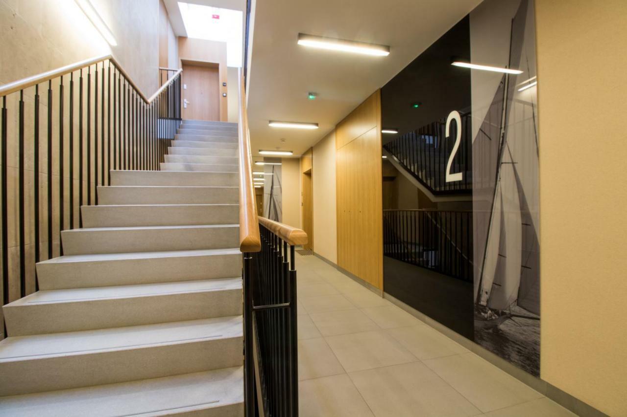 Nadmorski Dwor Wood Apartment Gdańsk Kültér fotó